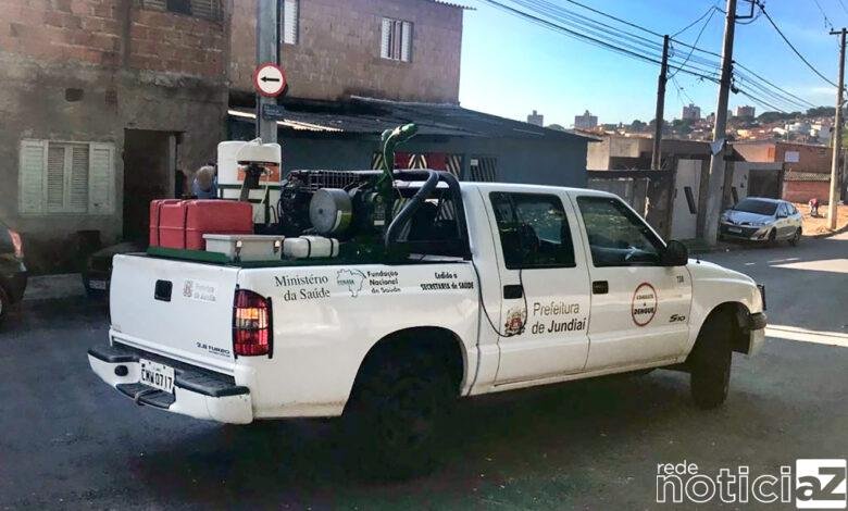 Nebulização é reforço de enfrentamento contra o Aedes aegypti em Jundiaí