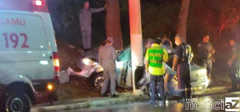 Motorista sofre grave acidente em avenida de Jundiaí e morre