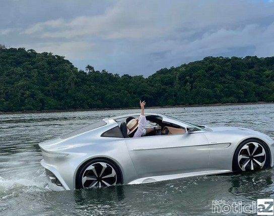'Carro' que anda sobre as águas vai ser testado no Brasil