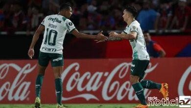 Arthur dá show e Palmeiras vence o Cerro Porteño no Paraguai