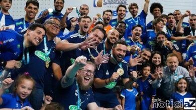 Cruzeiro vence o Minas e vira o maior campeão da Superliga Masculina