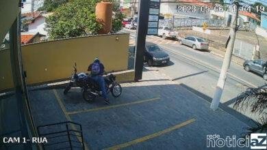 VÍDEO - Ladrão furta pela de Moto em Itupeva