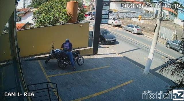 VÍDEO - Ladrão furta pela de Moto em Itupeva