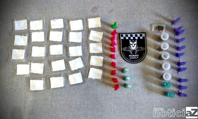Apreensão de drogas é realizada por equipe da ROMO em Campo Limpo Paulista