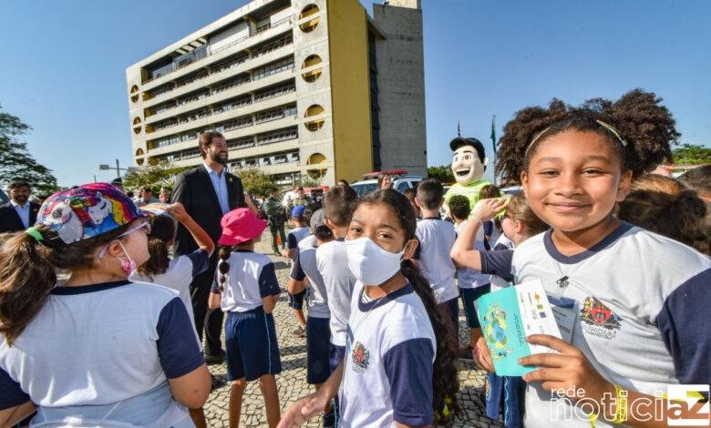 Comitê das Crianças de Jundiaí marca presença no Maio Amarelo