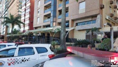 Homem cai do 14º andar de prédio e morre