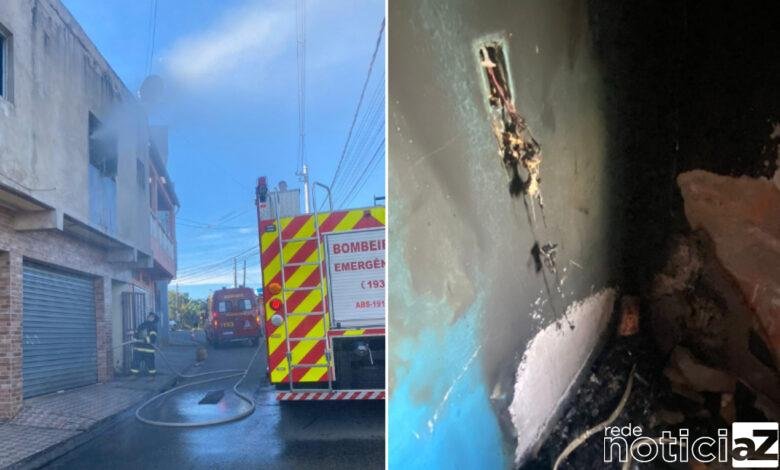 Incêndio destrói totalmente casa em Várzea Paulista