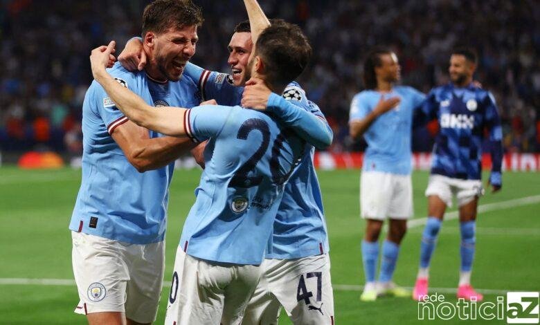 Manchester City bate Inter de Milão e conquista a Liga dos Campeões