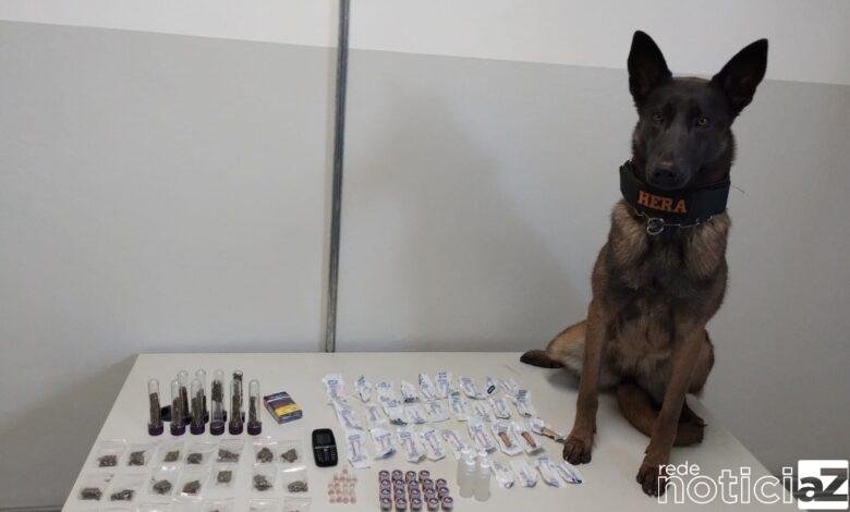 Mochila com drogas é apreendida pela Guarda Municipal de Louveira