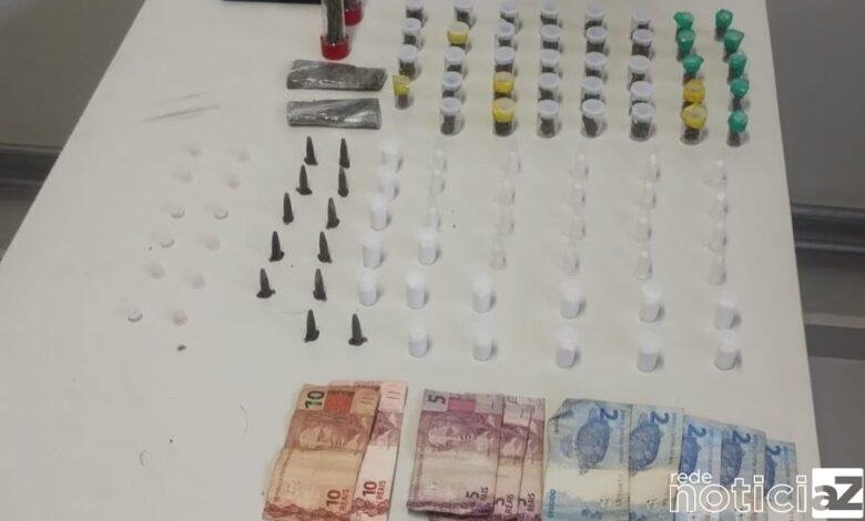 Apreensão de drogas durante patrulhamento em Louveira