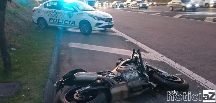 Motociclista morre após grave acidente na Bandeirantes