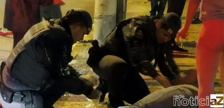 Motociclista sofre fratura em Jundiaí após acidente e é socorrido por policial