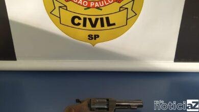 Homem que efetuava disparos de arma de fogo é preso pela Polícia