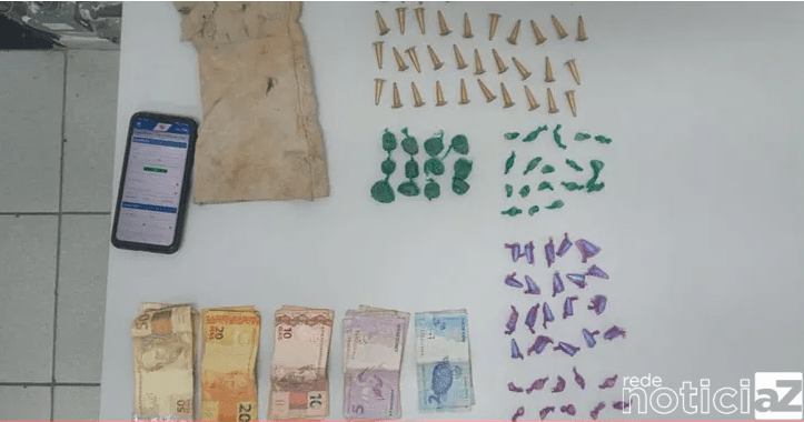 Em Itatiba suspeito é preso com drogas e dinheiro durante abordagem