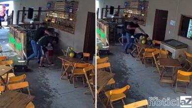 VÍDEO - Ganhador do BBB espanca dono de Bar