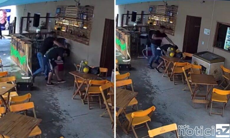 VÍDEO - Ganhador do BBB espanca dono de Bar
