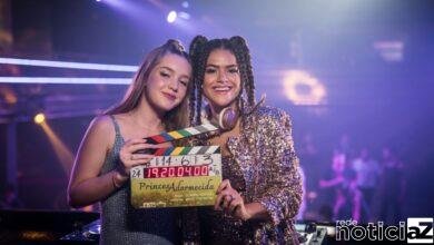 Estrela de "Princesa Adormecida", Pietra Quintela filma com Maisa Silva