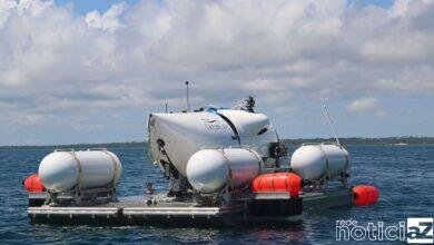 Submarino usado para ver destroços do Titanic desaparece com 5 pessoas