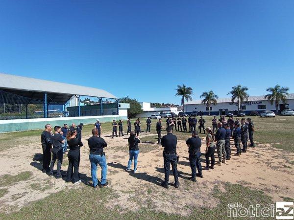 Curso de combate armado e retenção de armas é realizado em Cabreúva