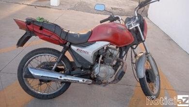 Motocicleta com placa clonada é apreendida em ação de segurança