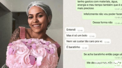 Confeiteira recusa pedido de bolo gratuito e viraliza nas redes sociais