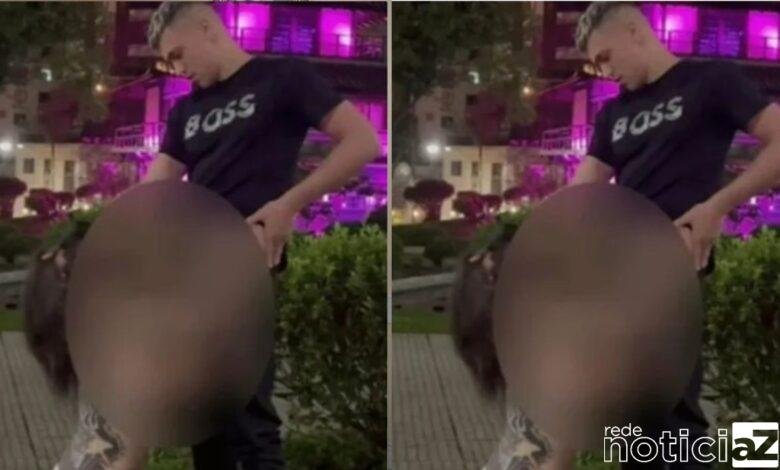 VÍDEO - MC Mayara pratica sexo oral em praça e é denunciada