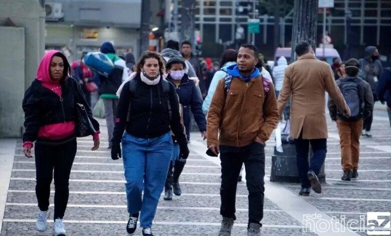 Defesa Civil do Estado de São Paulo faz alerta para queda brusca de temperatura