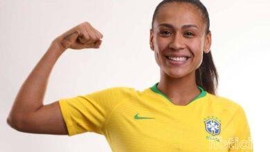 Zagueira da seleção feminina, Kathellen Sousa tem ligação com cidade de São Vicente