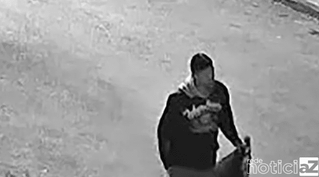 Ladrão cai do telhado e assusta casal de idosos