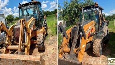 Retroescavadeiras avaliadas em R$ 600 mil são furtadas em Campo Limpo Paulista