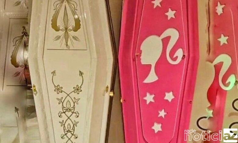 Caixão da Barbie faz sucesso e chama atenção