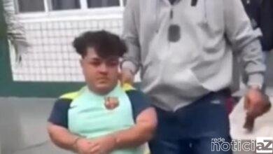 VÍDEO - "Anão do crime" viraliza na internet após ser preso