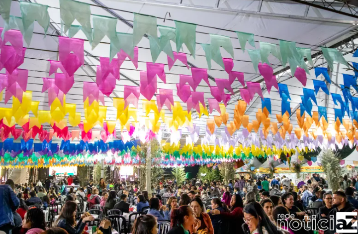 Itupeva se anima com a abertura do 'Arraiá no Parque'