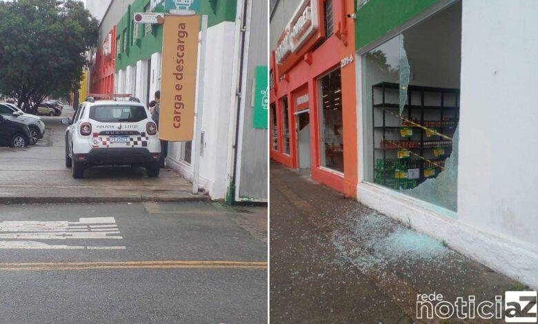 Loja é invadida em Jundiaí e bandidos levam diversos produtos
