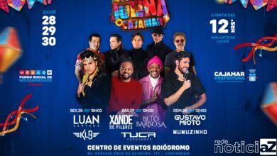 Festa Julina de Cajamar contará com shows de Mumuzinho e Luan Santana