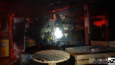 Choperia pega fogo em Várzea Paulista