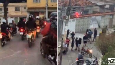 VÍDEO - Motoboys atacam casa de cliente que destratou entregador de app