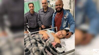 Gestante dá a luz a bebê com ajuda de policiais militares