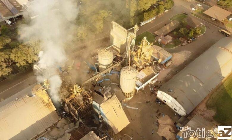 Oito pessoas morrem em explosão de silo no Paraná