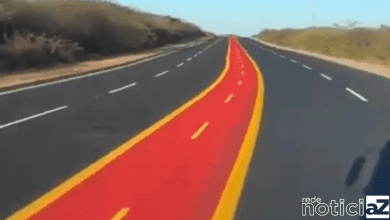 ciclofaixa no meio de estrada no Piauí viraliza nas redes