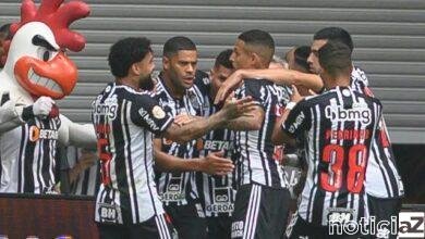 Santos é derrotado por 2 a 0 em nova casa do Atlético-MG