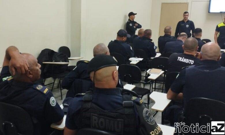 Guardas Civis de Vinhedo recebem capacitação para novas ações no trânsito