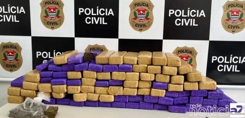 90 tijolos de maconha são apreendidos pela DISE em Jundiaí