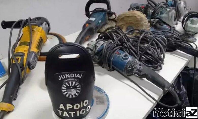 Diversas porções de drogas e produtos roubados são apreendidos em Jundiaí