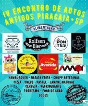 4º Encontro de Carros Antigos de Piracaia será realizado na Praça do Rosário