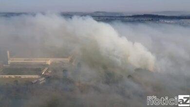 Incêndio atinge área de pastagem entre Itupeva e Cabreúva