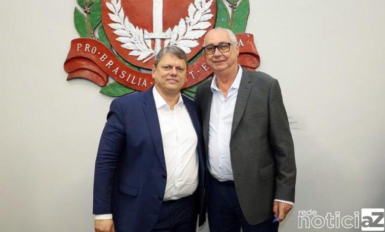 Prefeito em exercício de Itupeva se reúne com Governador de São Paulo