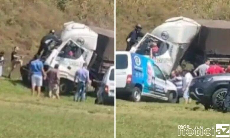 Engavetamento deixa feridos na Rodovia dos Bandeirantes