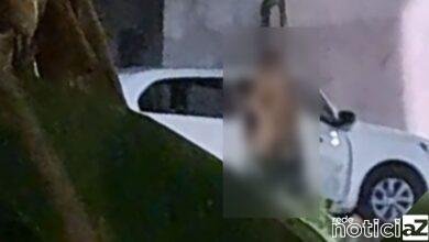 VÍDEO - Casal é flagrado fazendo sexo dentro de um carro