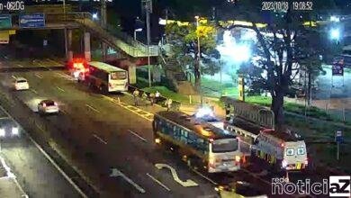 Pedestre morre atropelado por ônibus em Jundiaí